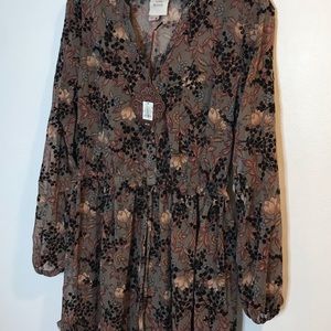 Knox rose velvet dress